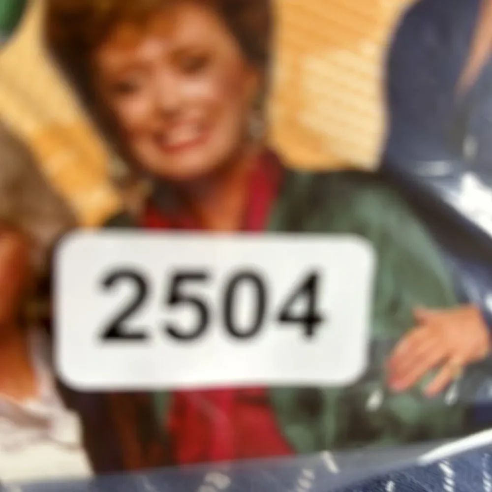 - Golden girls “postcard book‎ with puffy stickers